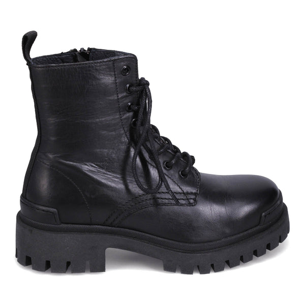 Heart Lace Up Combat Boot