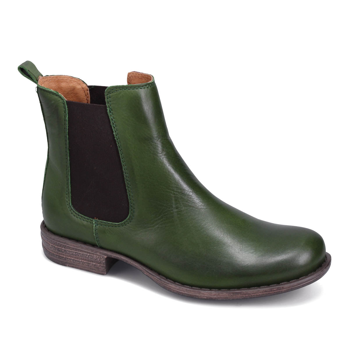 Green chelsea boots womens on sale