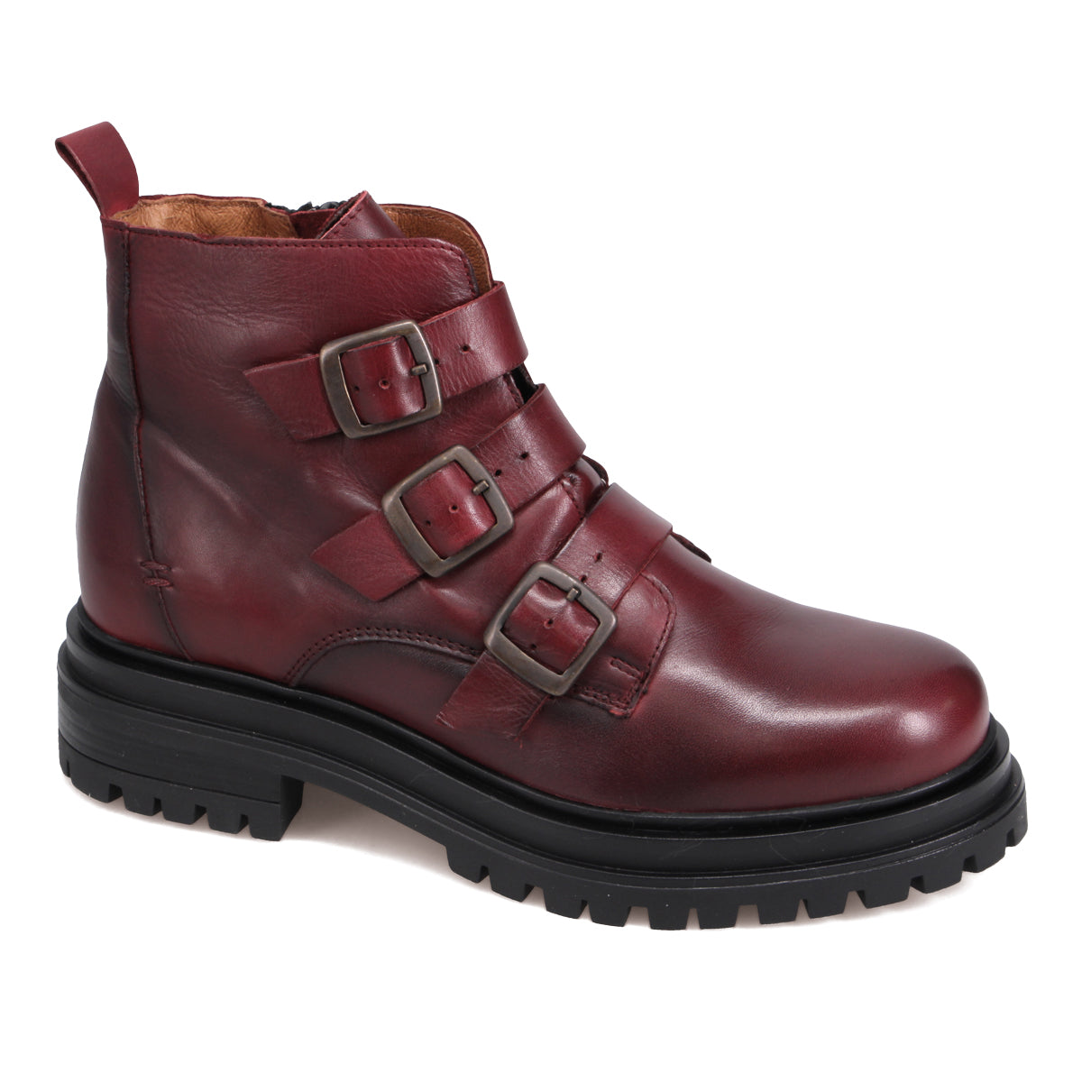 Ankle Boots Biker Boots Bordeaux Lorra Ankle Boot